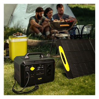 Aqiila Opvouwbaar zonnepaneel | Aqiila | Sunbird P200 | 232 x 54 x 3.5 cm (200 Watt, USB C en USB A) AQSO200SUN010 K010605515 - 6