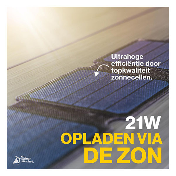 Aqiila Opvouwbaar zonnepaneel | Aqiila | Sunbird P21 | 15.5 x 108 x 0.5 cm (21 Watt, USB C) AQSCP21SUN000 K010605516 - 9