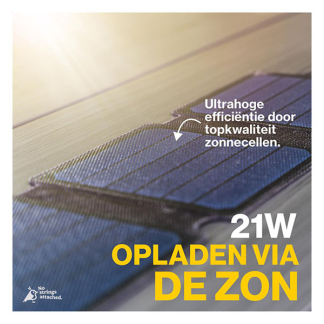 Aqiila Opvouwbaar zonnepaneel | Aqiila | Sunbird P21 | 15.5 x 108 x 0.5 cm (21 Watt, USB C) AQSCP21SUN000 K010605516 - 9