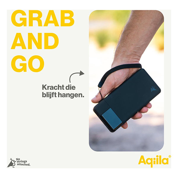 Aqiila Powerbank | Aqiila | Powerbird B10 | 10.000 mAh (1x USB A, 2x USB C, 20W, Groen) AQPBPBIB5MGR031 K010605521 - 5