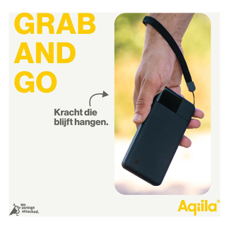 Aqiila Powerbank | Aqiila | Powerbird B10 | 10.000 mAh (1x USB A, 2x USB C, 20W, Zwart) AQPBPBIB10BBK942 K010605520 - 4