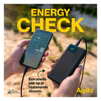 Aqiila Powerbank | Aqiila | Powerbird B10 | 10.000 mAh (1x USB A, 2x USB C, 20W, Zwart) AQPBPBIB10BBK942 K010605520 - 7