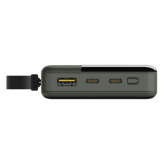 Aqiila Powerbank | Aqiila | Powerbird B20+ | 20.000 mAh (1x USB A, 2x USB C, 65W, Groen) AQPBPBIB20PMGR055 K010605525 - 3