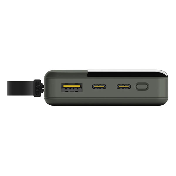 Aqiila Powerbank | Aqiila | Powerbird B20 | 20.000 mAh (1x USB A, 2x USB C, 20W, Groen) AQPBPBIB5MGR048 K010605523 - 3