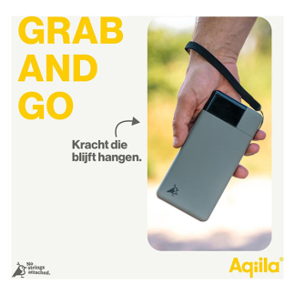 Aqiila Powerbank | Aqiila | Powerbird B20 | 20.000 mAh (1x USB A, 2x USB C, 20W, Groen) AQPBPBIB5MGR048 K010605523 - 4