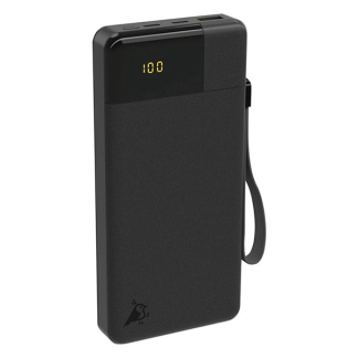 Aqiila Powerbank | Aqiila | Powerbird B20 | 20.000 mAh (1x USB A, 2x USB C, 20W, Zwart) AQPBPBIB20BBK959 K010605522