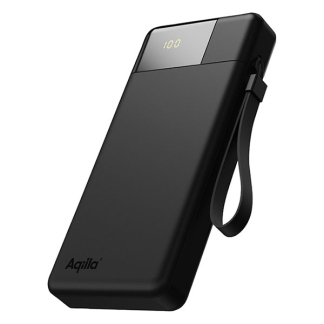 Aqiila Powerbank | Aqiila | Powerbird B20 | 20.000 mAh (1x USB A, 2x USB C, 20W, Zwart) AQPBPBIB20BBK959 K010605522 - 3