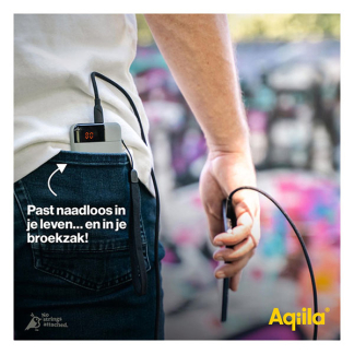 Aqiila Powerbank | Aqiila | Powerbird B5 | 5000 mAh (1x USB A, 2x USB C, 12W, Groen) AQPBPBIB5MGR024 K010605519 - 6