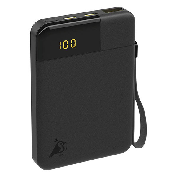 Aqiila Powerbank | Aqiila | Powerbird B5 | 5000 mAh (1x USB A, 2x USB C, 12W, Zwart) AQPBPBIB5BBK935 K010605518 - 1