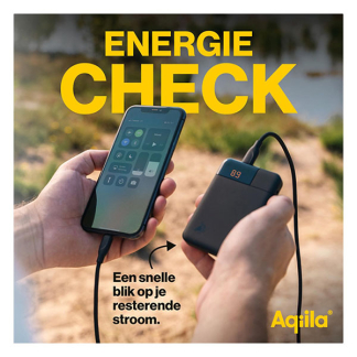 Aqiila Powerbank | Aqiila | Powerbird B5 | 5000 mAh (1x USB A, 2x USB C, 12W, Zwart) AQPBPBIB5BBK935 K010605518 - 7