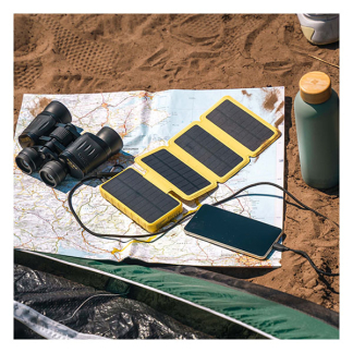 Aqiila Powerbank | Aqiila | Powerbird BS10 | 10.000 mAh (USB C, USB A, 20W, Zonnepaneel, Lamp, IP54) AQPBPBIBS1SG973 K010605526 - 5