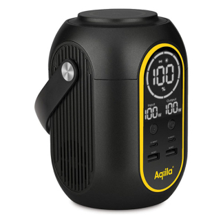 Aqiila Powerstation | Aqiila | Powerbird S140 | 140W (54.000 mAh, 2x USB-A, 2x USB-C, Led-lamp, LCD-scherm) AQPSS140PBI997 K010605509 - 2
