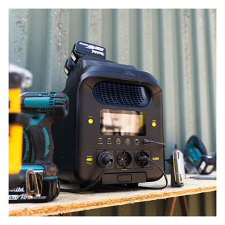 Aqiila Powerstation | Aqiila Powerbird S3000V2 | 50.000 mAh (3000W, 4x USB A, 2x USB C, Led, LCD-scherm, Wifi) AQPSS3000V2PBI162 K010605512 - 10