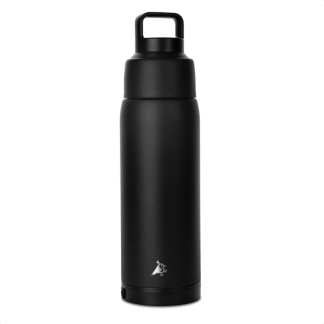 Aqiila Thermosfles | Aqiila | Powerbottle | 600 ml (Powerbank, Zwart, RVS) AQPBOPBIBO5BK572 K010605500