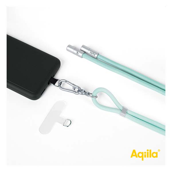 Aqiila USB C telefoonkoord | Aqiila | USB 2.0 (60W, 480 Mbps, Mint) AQLYCBPBICC3GR060 K010605503 - 8