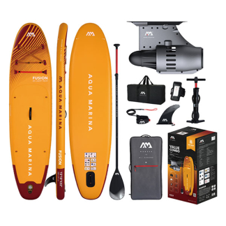 Aqua Marina Sup | Aqua Marina | 330 cm (Incl. motor, Opblaasbaar, Verstelbare peddel, Max. 150 kg, Oranje) BT-23FUPFS K170115335 - 2