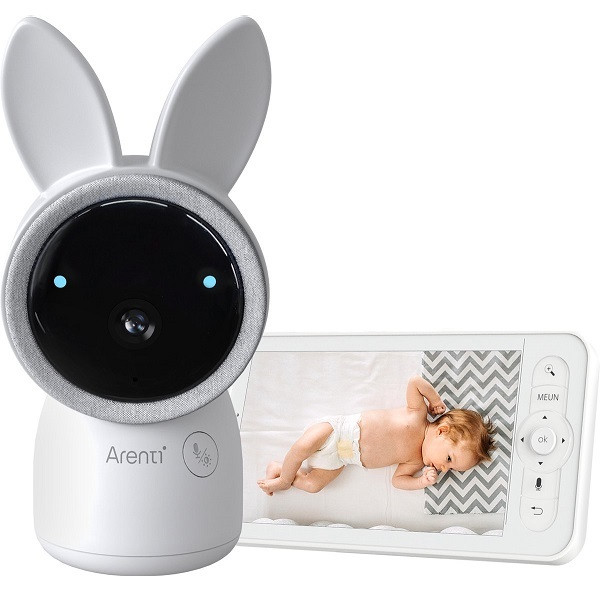 Arenti Babyfoon met camera | Arenti | AINanny (App, Ouderunit, Gespreksfunctie, Bewegingsdetectie, Nachtzicht) AInanny A170203462 - 1