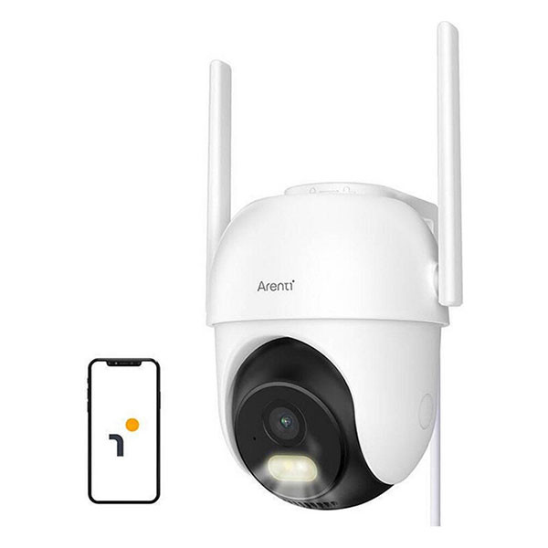 Arenti Beveiligingscamera wifi | Arenti (2.5K, 10 meter nachtzicht, Draaifunctie, Bewegingsdetectie, Binnen/Buiten) OP1 K170113629 - 2