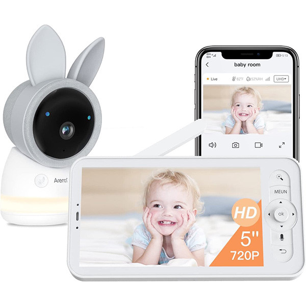 Arenti Beveiligingscamera wifi | Arenti (2K, 10 meter nachtzicht, Bewegingsdetectie, Binnen) AInanny K170203462 - 2