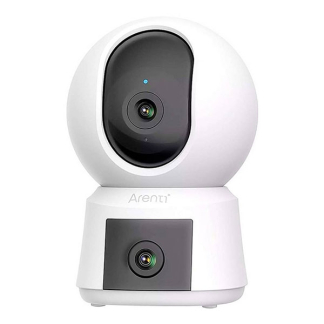 Arenti Beveiligingscamera wifi | Arenti (2K, Dubbele camera, Nachtzicht, Draaifunctie, Bewegingsdetectie, Binnen) P3TT K170113638 - 3