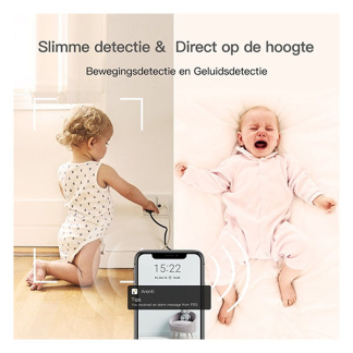 Arenti Beveiligingscamera wifi | Arenti (3K, 10 meter nachtzicht, Draaifunctie, Bewegingsdetectie, Gespreksfunctie, Binnen) P2F K170113636 - 3