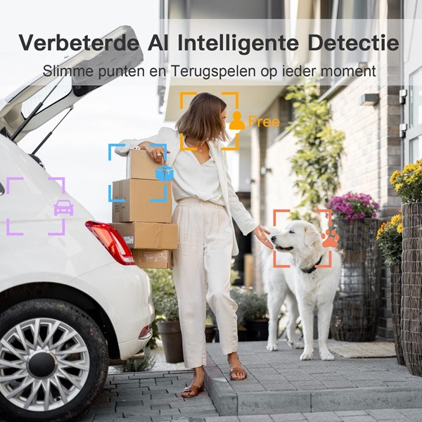 Arenti Beveiligingscamera wifi | Arenti (Zonnepaneel, 2K, 10 meter nachtzicht, Draaifunctie, Oplaadbaar, Buiten) G02T KIT1 GO2TSP2 K170113626 - 5