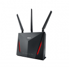 Asus Wifi router - Asus (2917 Mbps, 4 poorten, Dual band, USB) RT-AC86U K022001003 Asus Wifi router - Asus (2917 Mbps, 4 poorten, Dual band, USB) RT-AC86U K022001003