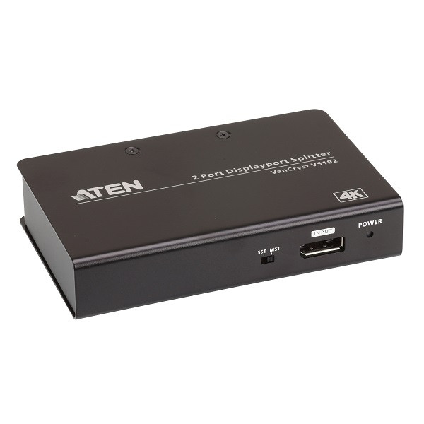 Aten DisplayPort splitter - Aten - 2 poorts (4K@60Hz, MST) VS192-AT-G K020403102 - 1