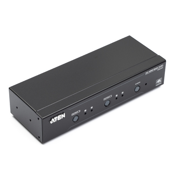 SPLITTER HDMI 4K DE 4 PUERTOSHB1205BK | Unno Tekno