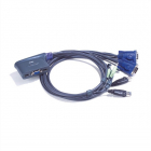 Aten KVM switch | Aten | 2 poorten (USB, VGA) CS62US K020500070 Aten KVM switch | Aten | 2 poorten (USB, VGA) CS62US K020500070