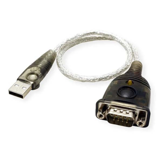 Aten USB naar RS232 | Aten | 0.35 meter (USB A 2.0, D-sub 9 pins, Busgevoed, Koper) UC232A K010506010 - 2