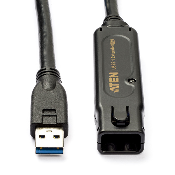 Aten USB verlengkabel | 10 meter | USB 3.0 (100% koper, Daisy chaining tot 50 meter) UE3310-AT-G K040200012 - 1