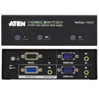 Aten VGA switch | Aten | 2-poorts (Audio/Video, Handmatig) VS0201 k020409000 - 