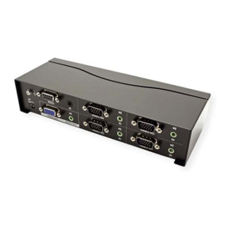 Aten VGA switch | Aten | 4-poorts (Audio/Video, Handmatig) VS0401 K020409001 - 3