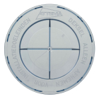 Attema Afdekplaat | Attema | 10 stuks (Rond, Inbouwdoos, Klemmend, Transparant) 01.477.64 K100100512 - 2