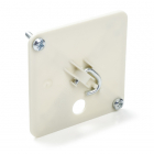 Afdekplaat plafond - Attema - 72 x 20 x 72 millimeter (Vierkant, Crème) 1