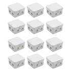 Attema Kabeldoos | Attema | 12 stuks (8 ingangen, Ø14 mm, Binnen, Voor M20 wartels, Wit)  W180106967 - 1