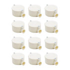 Attema Lasdoos | Attema | 12 stuks (2 ingangen, Met deksel, 5/8 inch, 16 mm)  W140201000 - 1