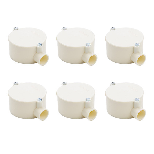 Attema Lasdoos | Attema | 6 stuks (2 ingangen, Met deksel, 5/8 inch, 16 mm)  V140201000 - 1