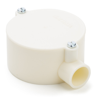 Attema Lasdoos | Attema (1 ingang, Met deksel, 5/8 inch, 16 mm) 01.475.80 K180106955 - 1