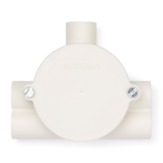 Attema Lasdoos | Attema (5 ingangen, Met deksel, 5/8 inch, 16 mm, 2x rechts, 2x links) 01.475.97 K180106963 - 2