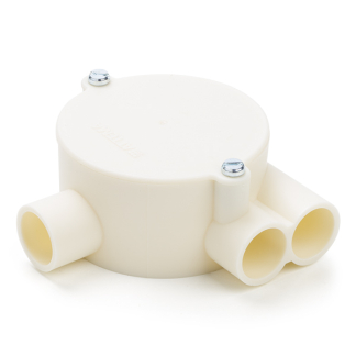 Attema Lasdoos | Attema (5 ingangen, Met deksel, 5/8 inch, 16 mm, 2x rechts, 2x links) 01.475.97 K180106963 - 3