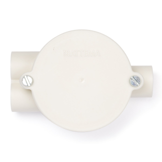 Attema Lasdoos | Attema (Gaffeldoos, 3 ingangen, Met deksel, 5/8 inch, 16 mm) 01.475.96 K180106962 - 2
