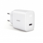 Aukey Snellader | Aukey | 1 poort (USB C, Power Delivery, 20W, Wit) Aukey-PAF1SW K010214313