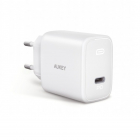 Aukey Snellader | Aukey | 1 poort (USB C, Power Delivery, 20W, Wit) Aukey-PAF1SW K010214313 Aukey Snellader | Aukey | 1 poort (USB C, Power Delivery, 20W, Wit) Aukey-PAF1SW K010214313