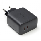 Aukey Snellader | Aukey | 2 poorten (2x USB C, Power Delivery, 65W) PA-B4 K120300274 Aukey Snellader | Aukey | 2 poorten (2x USB C, Power Delivery, 65W) PA-B4 K120300274