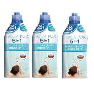 BSI Aqua pur 5 in 1 reiniger | BSI | 1 liter (Spa, 3 stuks)  V170111728 - 