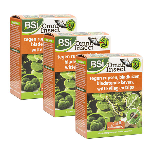 BSI Buxusrupsen Omni Insect | BSI | 3 stuks (Concentraat, Insecticide)  V170111885 - 1
