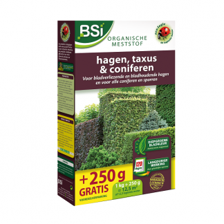 BSI Coniferen, taxus en hagen mest | BSI | 1.25 kg (Organisch, 12.5 m², Bio-label) 20324 K170115144 - 1