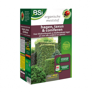 BSI Coniferen, taxus en hagen mest | BSI | 40 m² (Organisch, 4 kg, Bio-label) 20331 K170115145 - 